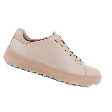 Ecco Tray Laced Golfsko Dame Rosa | NO 134OKI